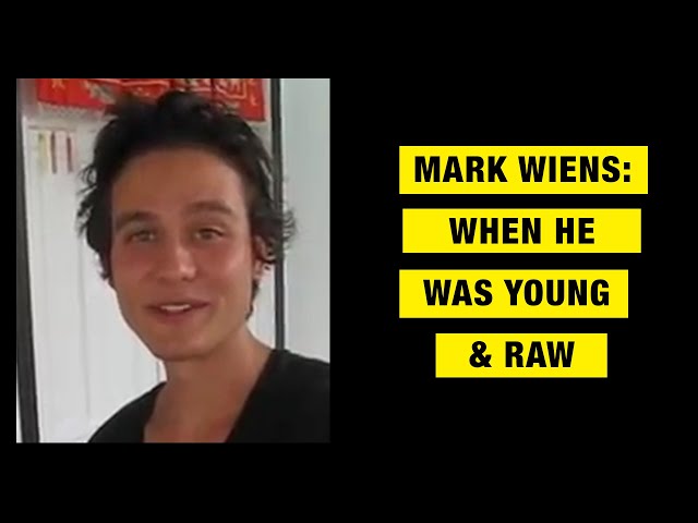 Mark Wiens:  The Early Years.
