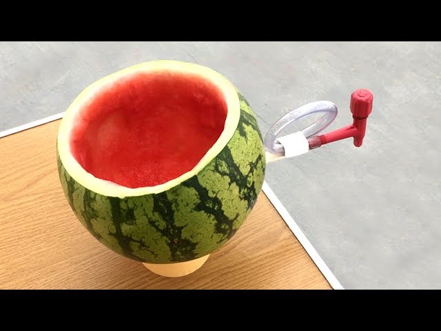 Amazing TRICK with a Watermelon