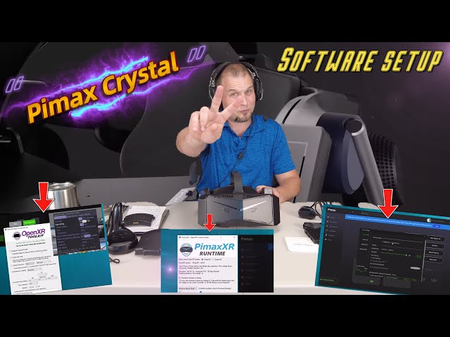 Pimax Crystal Software & Setup Review With Pimax Hub: Not a tutorial but kinda*PimaxXr/OpenXr*Part.2