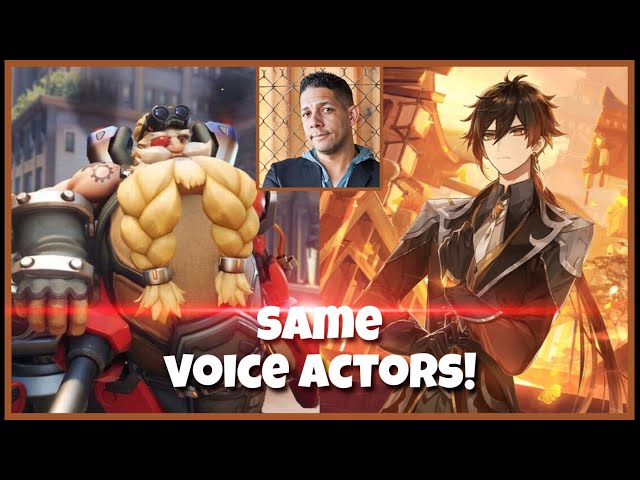 NEW! Overwatch Voice Actors, Voices in other games!