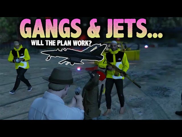 GANGS & JETS In GTA RP