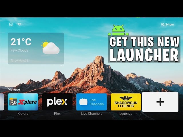 🔴 NEW ANDROID TV LAUNCHER. Get it NOW! Replace The Default TV Launcher!