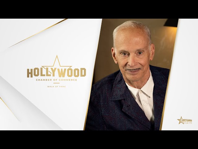 John Waters Walk of Fame Ceremony
