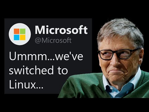 Even Microsoft Uses Linux, So Why Don't We??