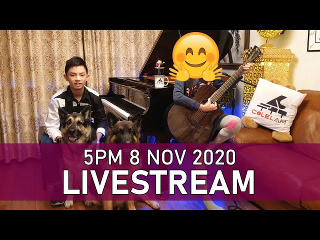 Sunday 5PM UK Piano Livestream All I Ask of You and SPECIAL GUEST! | Cole Lam