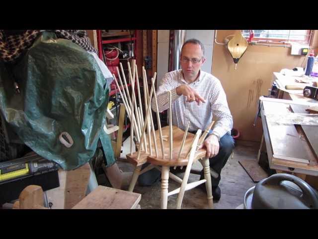Continuous Arm Windsor Chair Assembly - Chairmaking