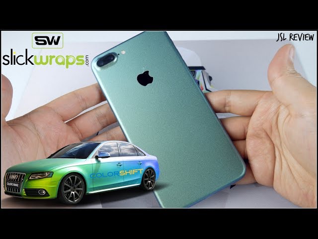 The Color Changing iPhone - NEW Slickwraps Color Shift Skin!!