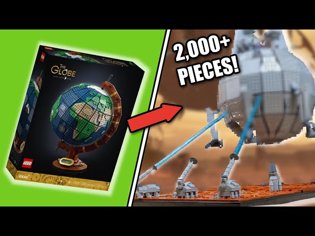I Turned The LEGO Ideas Globe Into The Largest LEGO Star Wars Droid Core Ship Moc You Have Ever Seen
