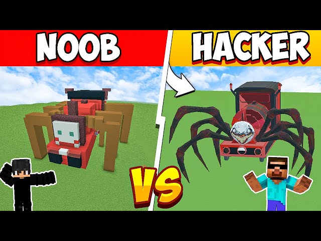 Minecraft NOOB vs PRO: But I Cheated Choo Choo Charles Build Battle