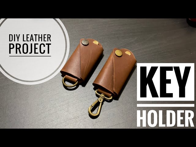 DIY Leather Key Holder Re-Design