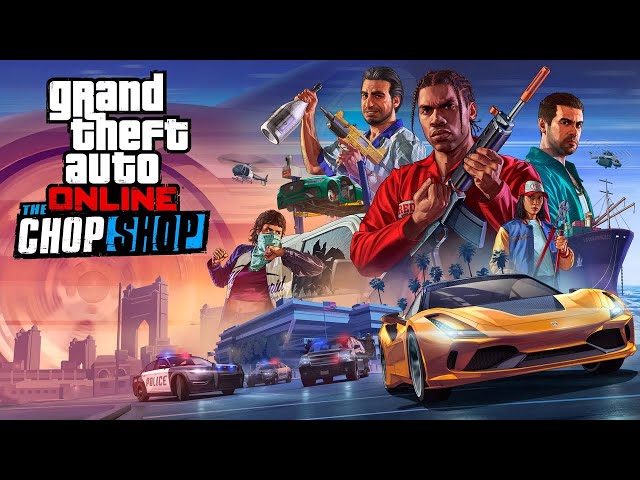 🔴GTA Online CHOP SHOP DLC (Yusuf Amir Heist)