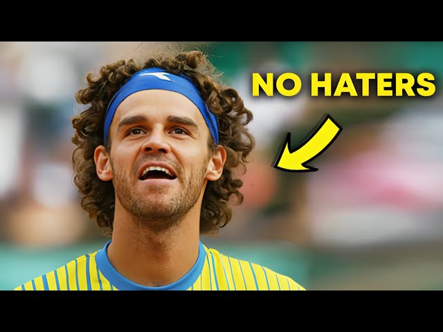 The Tennis Player with ZERO HATERS