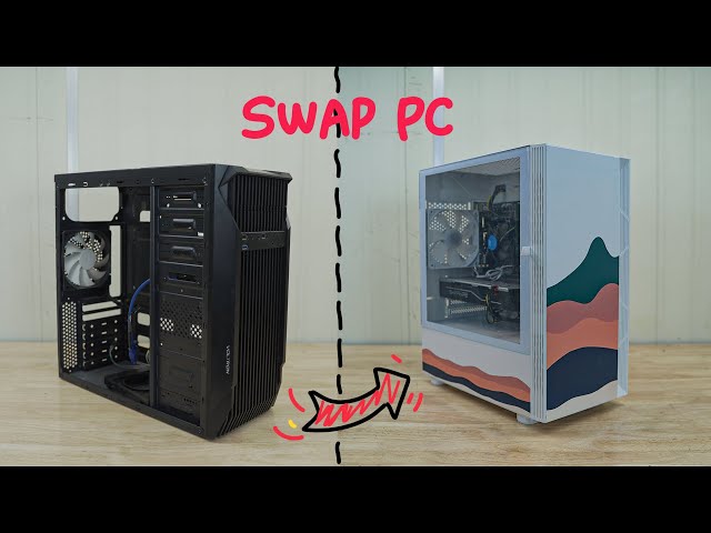 PC Build / Painting Your PC case / SWAP PC