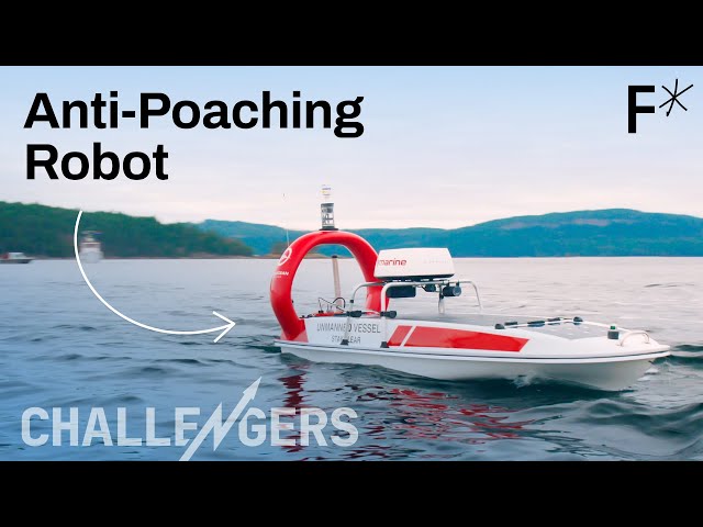 Robot stops illegal fishing