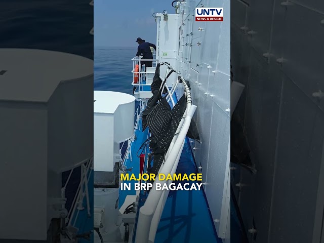 PCG orders urgent damage assessment on BRP Bagacay after water cannon incident in WPS