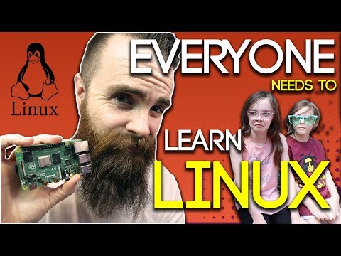 EVERYONE needs to learn LINUX - ft. Raspberry Pi 4