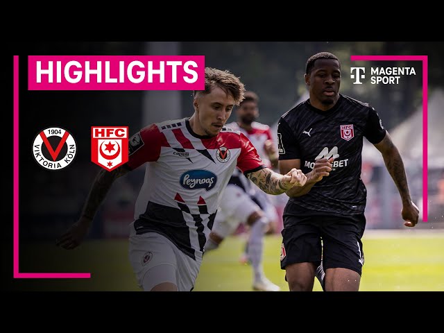 FC Viktoria Köln - Hallescher FC | Highlights 3. Liga | MAGENTA SPORT
