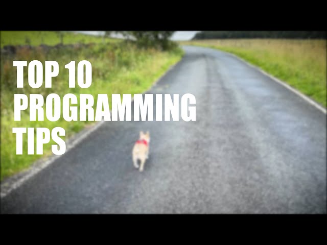 My top 10 Programming tips for coding SMARS Robots