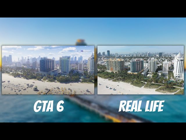 GTA 6 Trailer Side-By-Side Comparison!