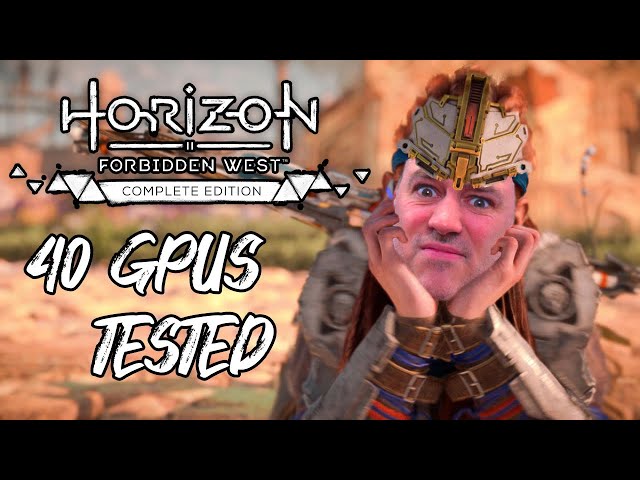 Horizon Forbidden West  | 40 GPUs Tested [1080p, 1440p, 4K | Medium, High, Very High + Upscaling]