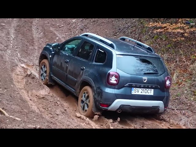 Dacia Duster 2WD vs 4WD In Mud 2024