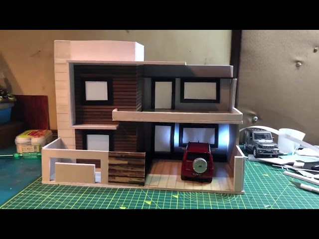 BRICKLAYING--MINI-HOUSE--FOUNDATION--MODEL--MAMPOSTERÍA--HOW TO BUILD BUNGALOW