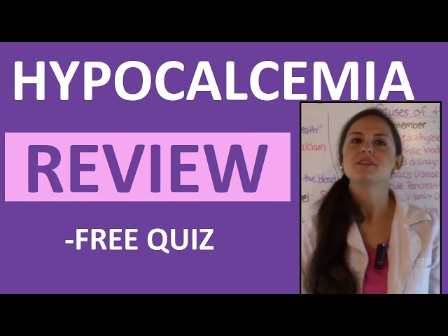 Fluid & Electrolytes Nursing Students Hypocalcemia Made Easy NCLEX Review