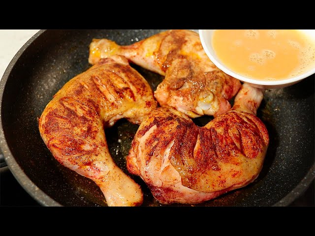 Few people cook chicken thighs like this! Delicious dinner made with the simplest of ingredients!