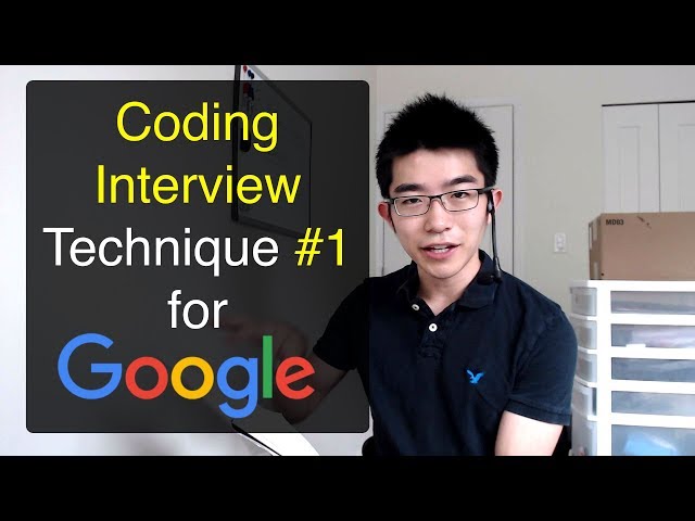 Problem Solving Technique #1 for Coding Interviews with Google, Amazon, Microsoft, Facebook, etc.