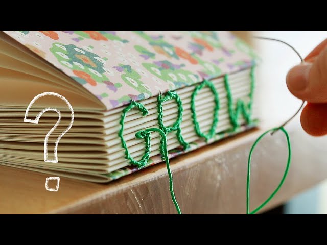 Can you bind a book with LETTERS?