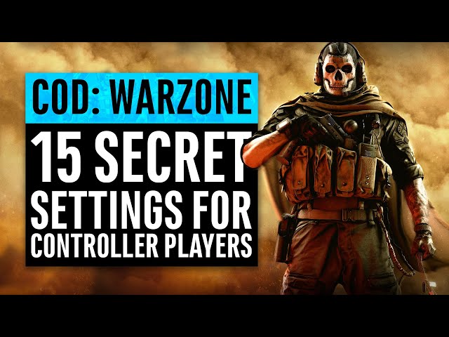 Warzone | 15 Secret Settings for Controller Players (PS4 & Xbox One) | Call of Duty Modern Warfare