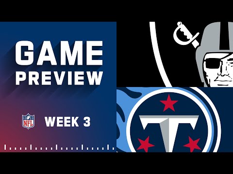 Las Vegas Raiders vs. Tennessee Titans Week 3 Preview