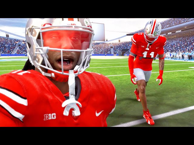 NCAA 24 Road to Glory WR | 4 TDS For BEST RECEIVER (PC Mods)