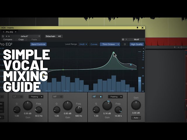 Simple Guide to Mixing Vocals