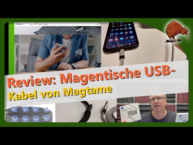 Review: Magnetische USB-Kabel von Magtame