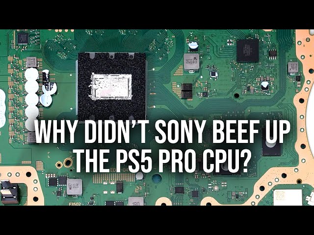 PS5 Pro: Why Didn't Sony Deliver A Much Faster CPU?