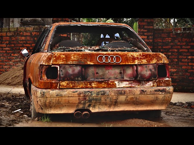 Restoration the world's most modern AUDI car produced in 1952 ( part 2 ) | Car body paint