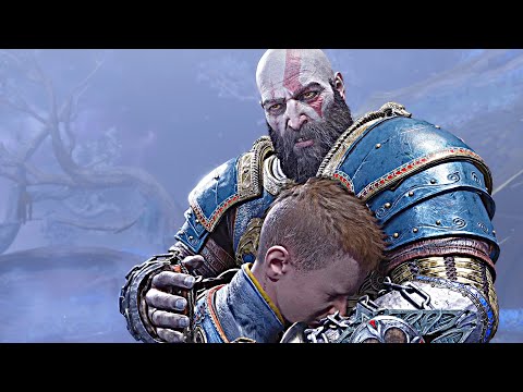 Atreus meets Kratos After return from Asgard