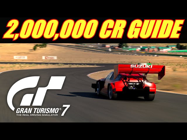 Gran Turismo 7 - 2 Million CR in 1 Min 👌 New Sport Mode TT Guide Smash That Gold Time.