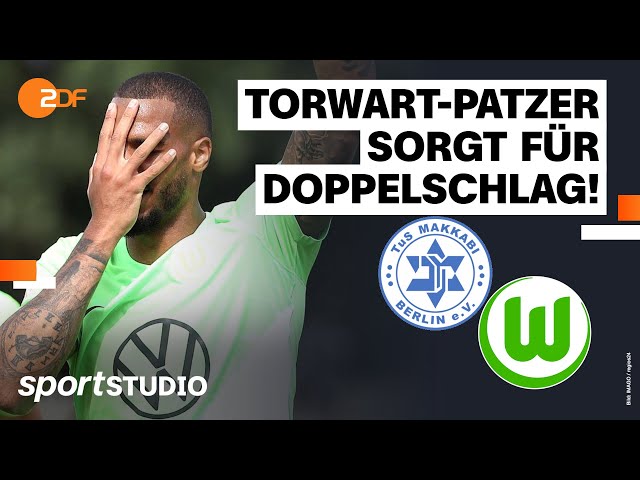 TuS Makkabi Berlin – VfL Wolfsburg Highlights | DFB-Pokal 2023/24 | sportstudio