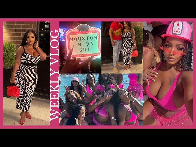 VLOG|  BAE BDAY DINNER + HOSTING AT MY HOME + MEET & MINGLE YACHT PARTY + CHICAGO NIGHT VIBES + MORE