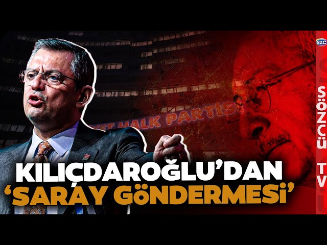 Kemal Kılıçdaroğlu'dan CHP'ye Saray Göndermesi! Özgür Özel Sinirlenmiş! Altan Sancar Anlattı