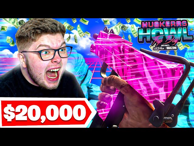 HOW WE WON $20,000 IN HUSKERRS HOWL *MAC 10 is INSANE* 😲