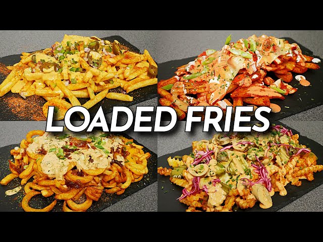 5 Seriously Good Loaded Fries | Loaded Fries Recipe
