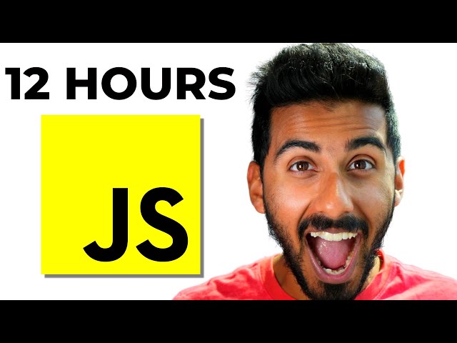 JavaScript Tutorial for Beginners - Full Course in 12 Hours (2022)