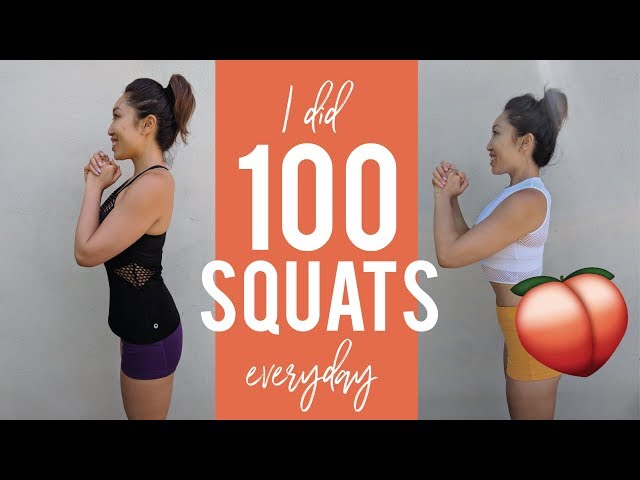 I did 100 squats everyday and this is what happened...