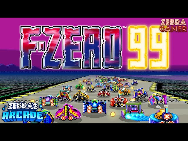 F-ZERO 99 Nintendo Switch Online Gameplay - Zebra's Arcade!