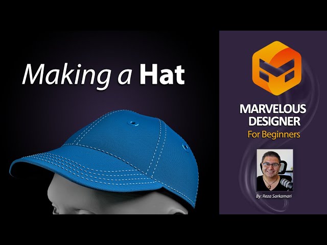 Marvelous Designer: Making a Baseball Hat