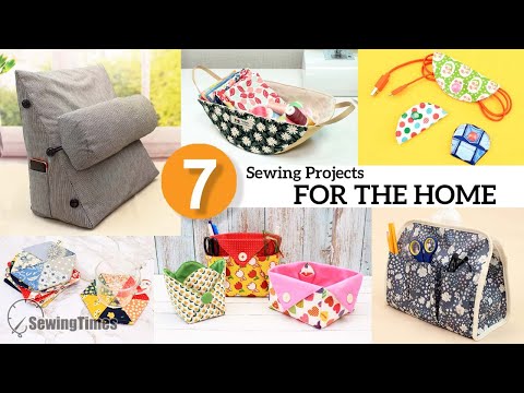 7 Sewing Projects for the Home | Useful things to Sew, Compilation Video [sewingtimes]