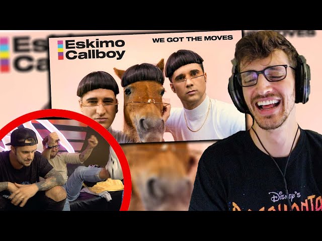 Reacting to ESKIMO CALLBOY - "WE GOT THE MOVES" | WITH THE BAND!!! (REACTION!)